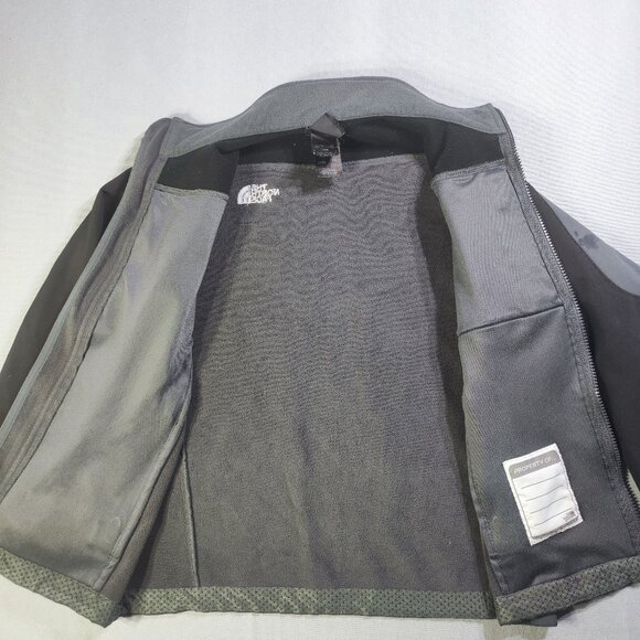The North Face Apex Softshell Jacket boys youth size M grey - Picture 5 of 16
